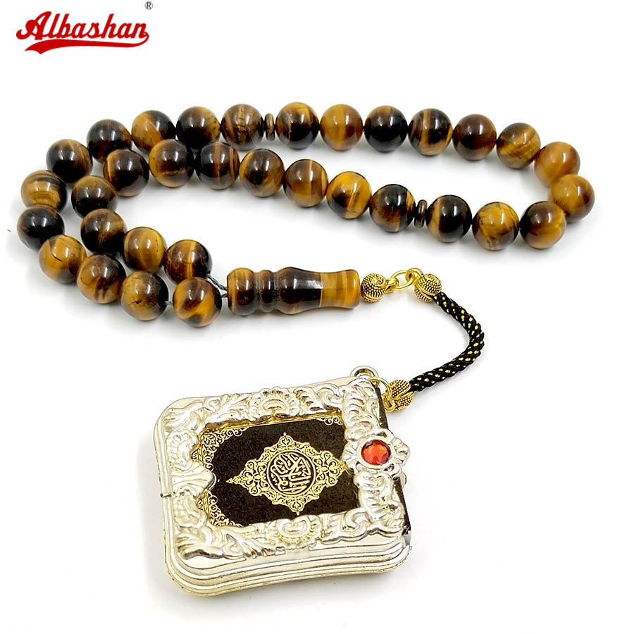 Ethnic Fashion Book - Tasbih de piedra de ojo de
