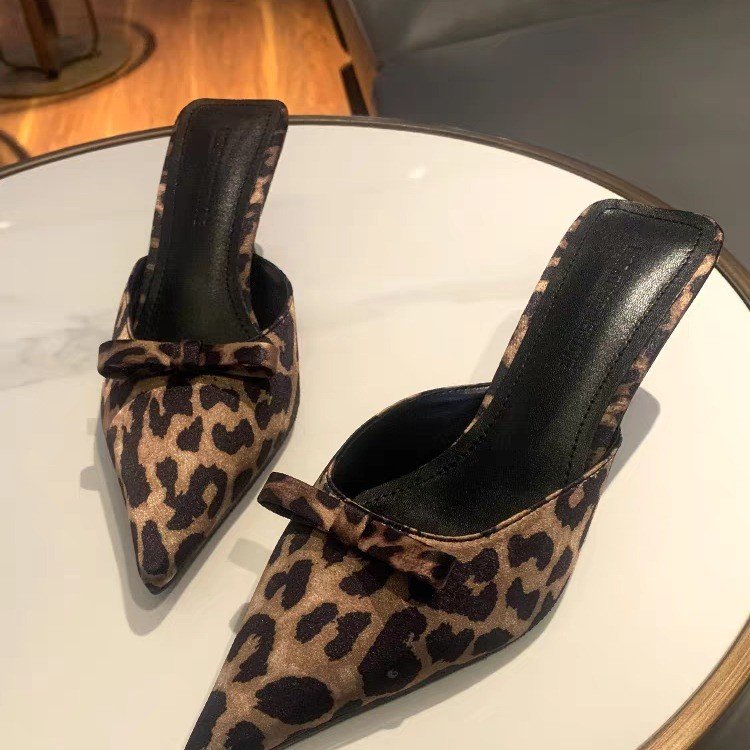 Ethnic And Fashion - Zapatillas de tacón alto con estampado