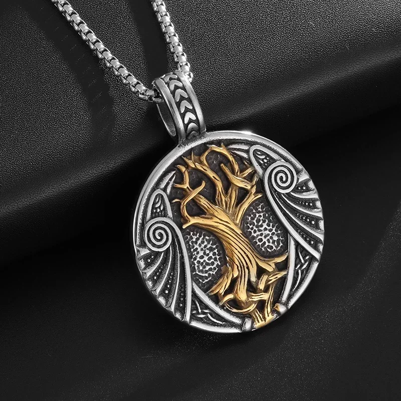 Ethnic Fashion World - Colgante de árbol de la vida