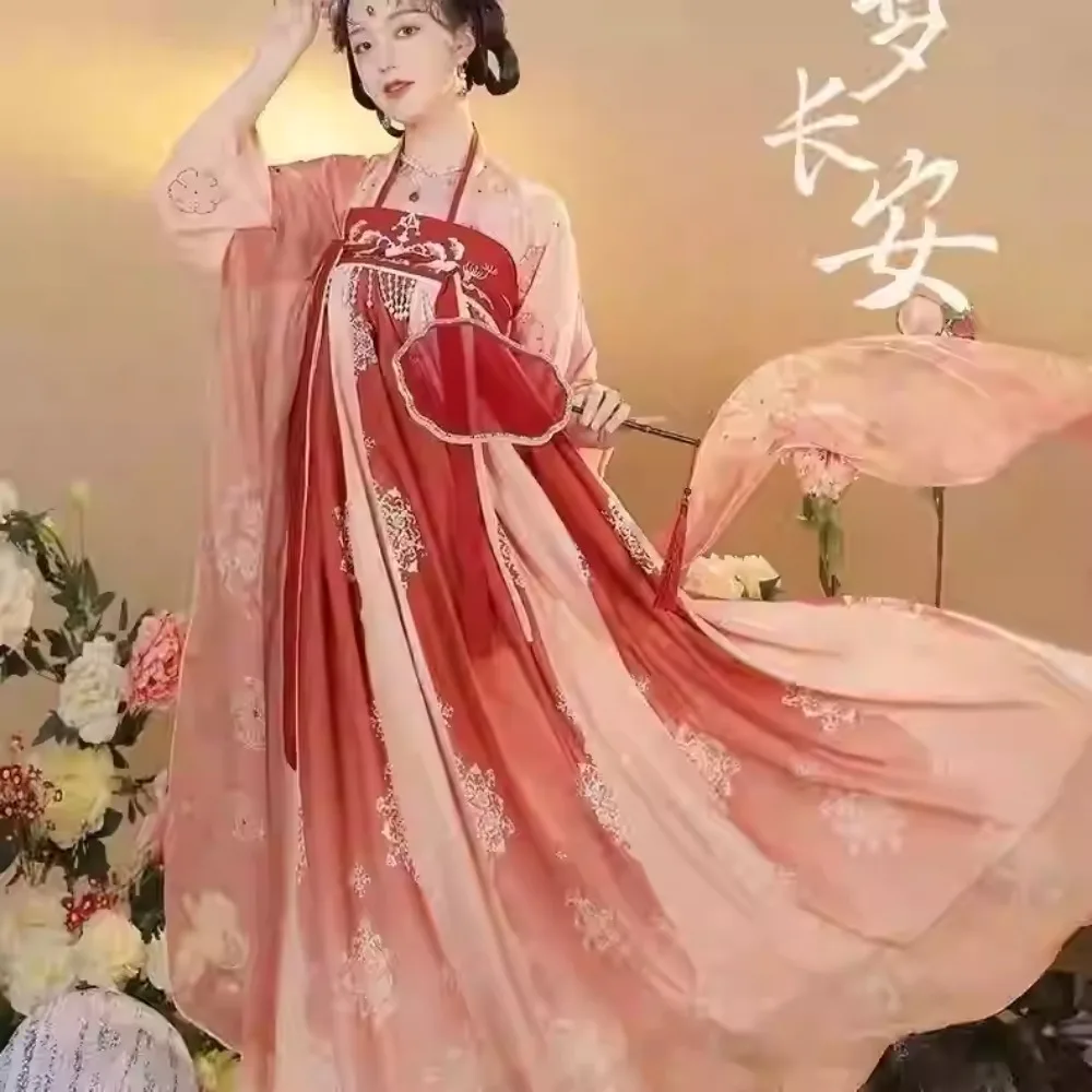 Ethnic Dress Fashion Show - Hanfu-vestido tradicional chino, disfraces de Cosplay,