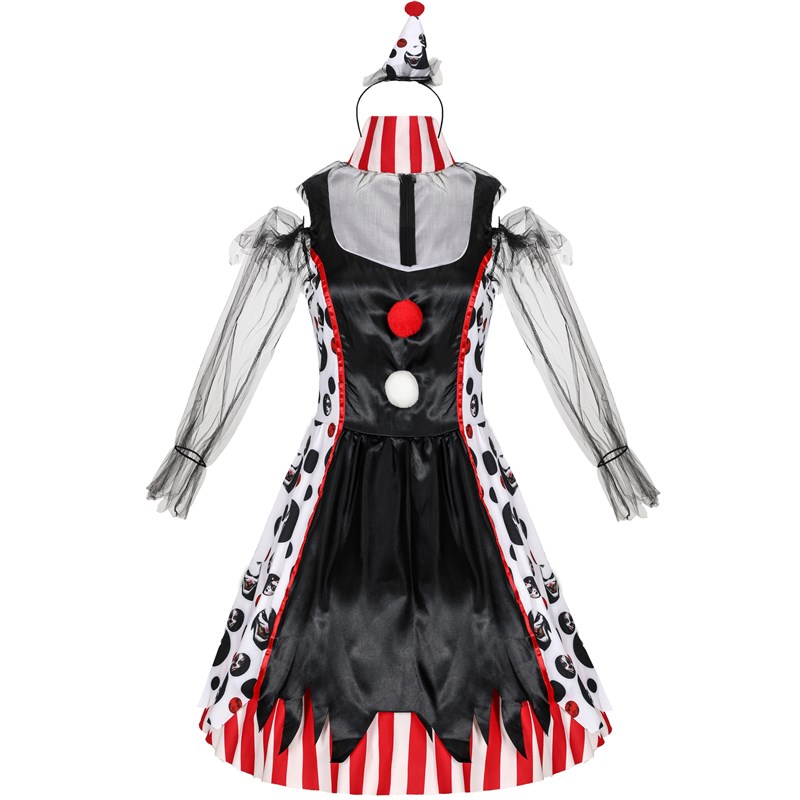 Ethnic Dress Fashion Show - Disfraz de Payaso para Halloween, Traje