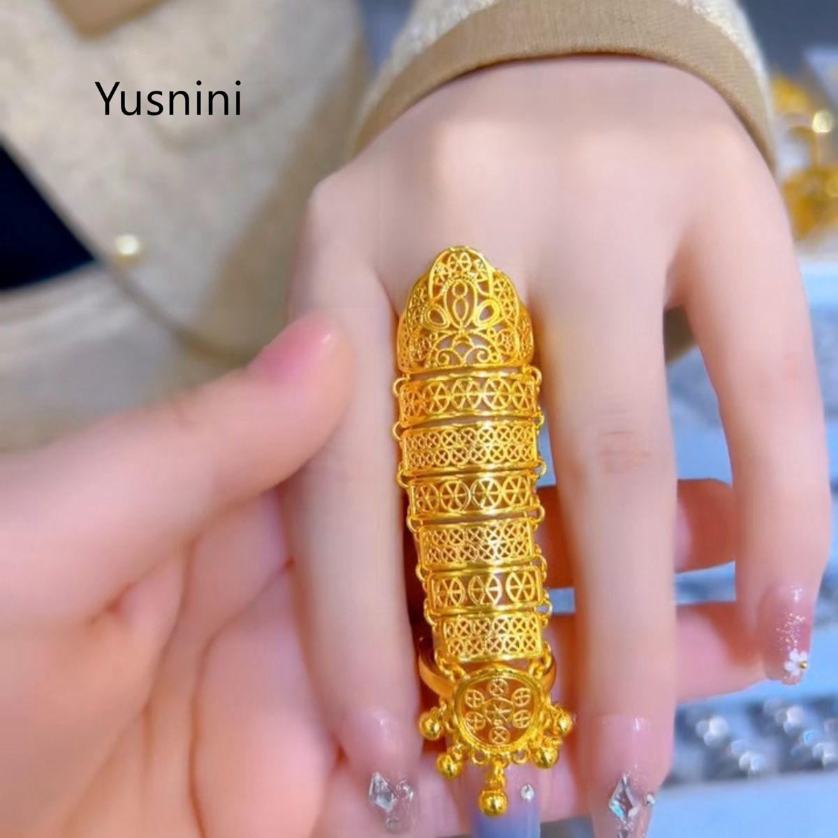 Ethnic Fashion In Dubai - Anillo de Mujer de Estilo Étnico,