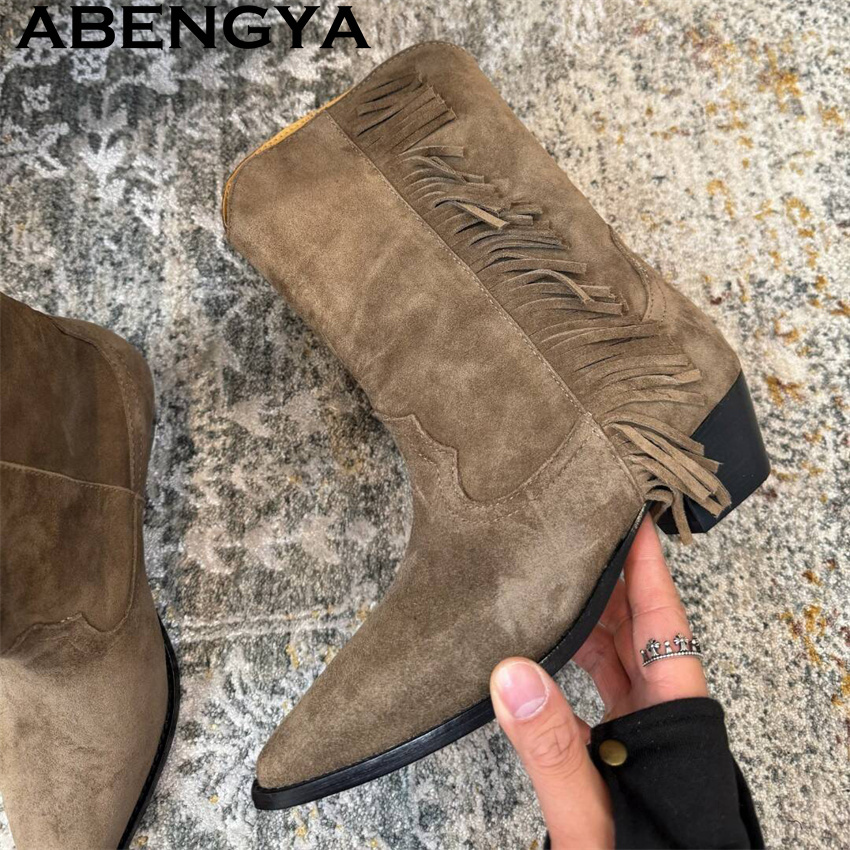 Ethnic Fashion Week - Botas hasta el tobillo de diseñador