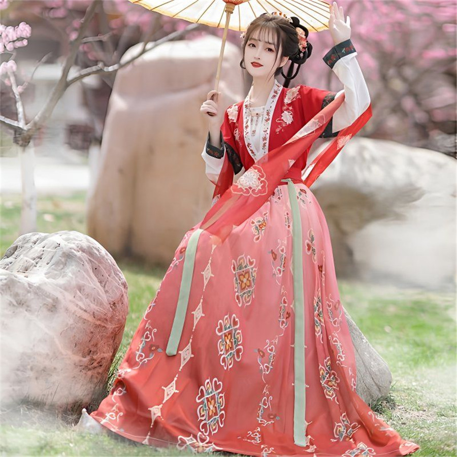 Ethnic Dress Fashion Show - Hanfu-vestido tradicional chino, disfraces de Cosplay,
