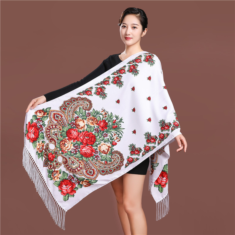 Ethnic Fashion For Ladies - Bufanda de lujo con estampado Floral