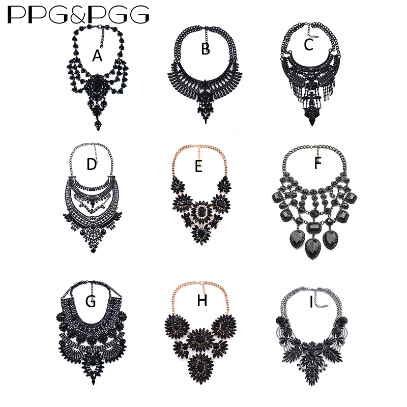 Ethnic Fashion India - Collar grande para mujer, Gargantilla con