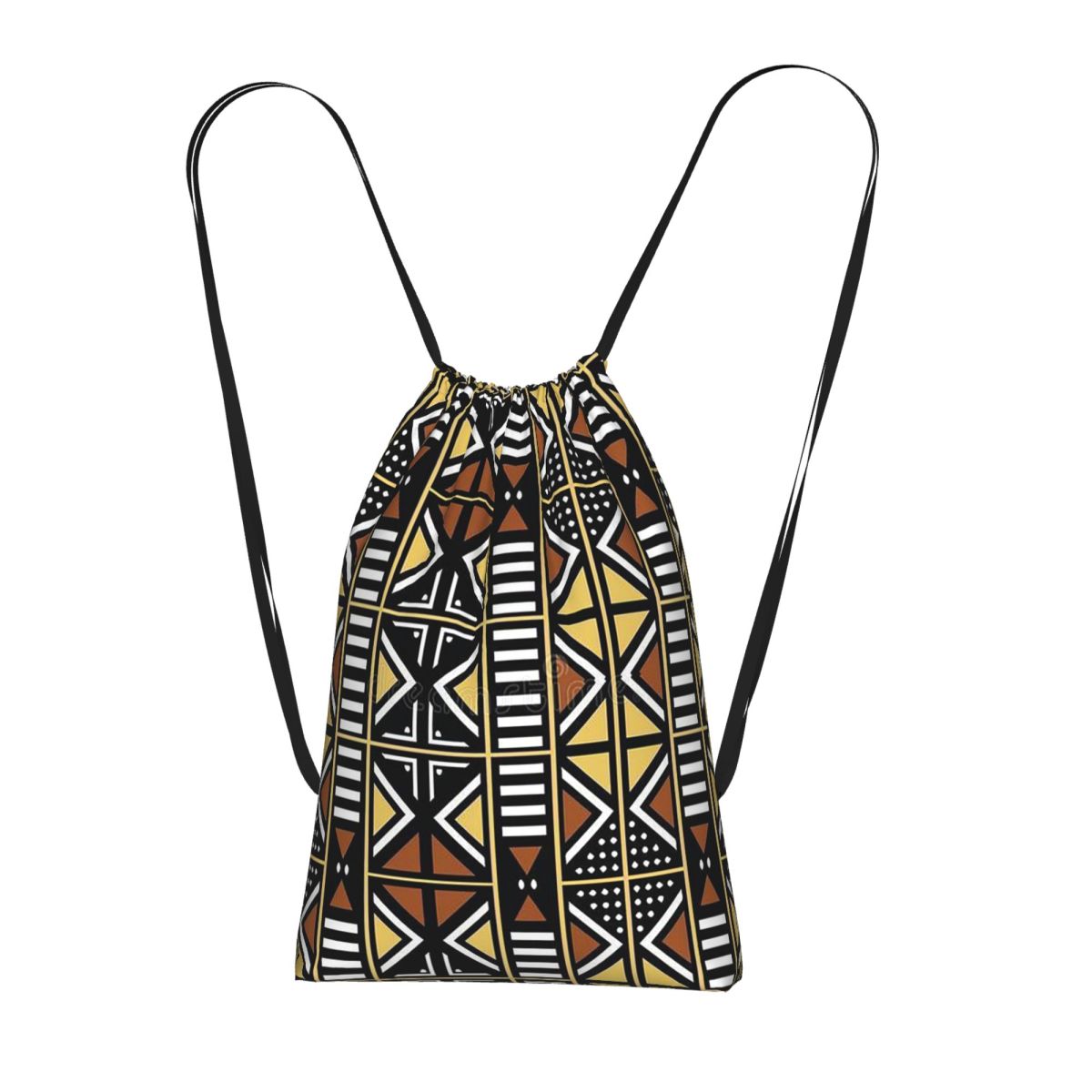 Ethnic Fashion Book - Mochilas con estampado africano de Bogolan