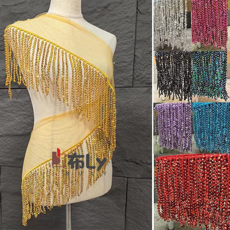 Ethnic Fashion Designer - Flecos de Lentejuelas con Cuentas de