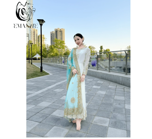 Ropa tradicional india Traje d - Salwar Kameez Set reseña y precio