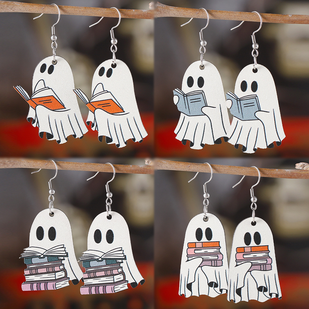 Pendientes de fantasma de libr - Ethnic Fashion Book reseña y precio