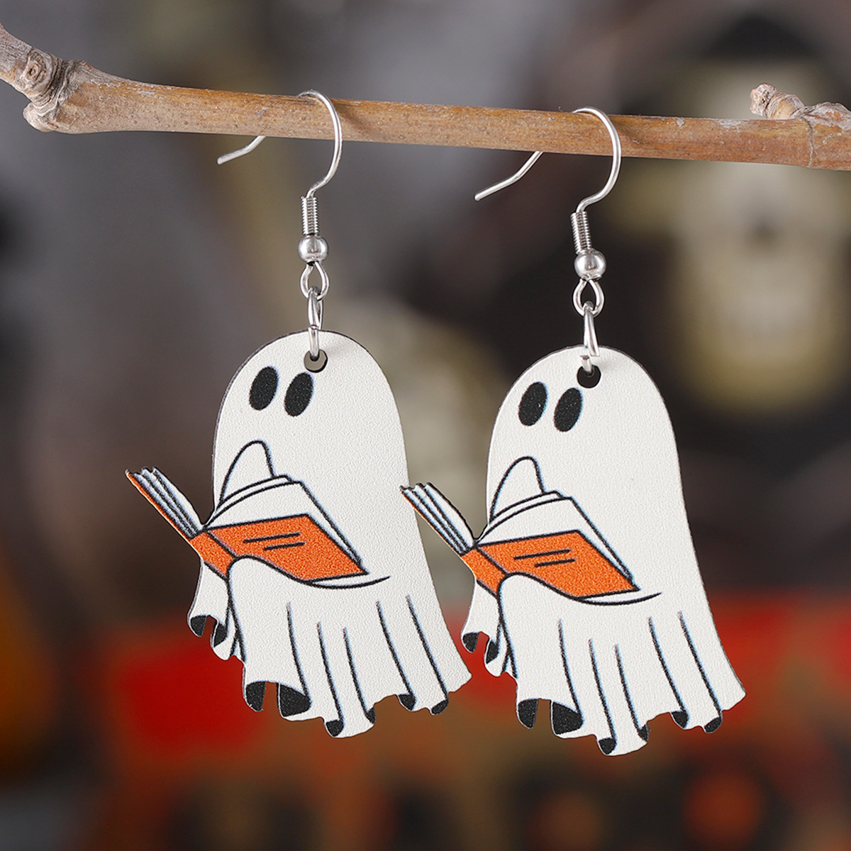 Pendientes de fantasma de libr - Ethnic Fashion Book reseña y precio