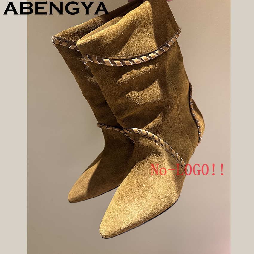 Botas hasta el tobillo de piel - Ethnic Fashion Week reseña y precio