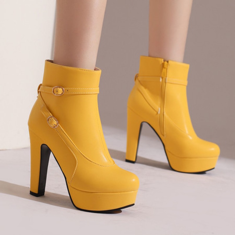 Botas de plataforma a la moda  - Ethnic Fashion For Ladies reseña y precio
