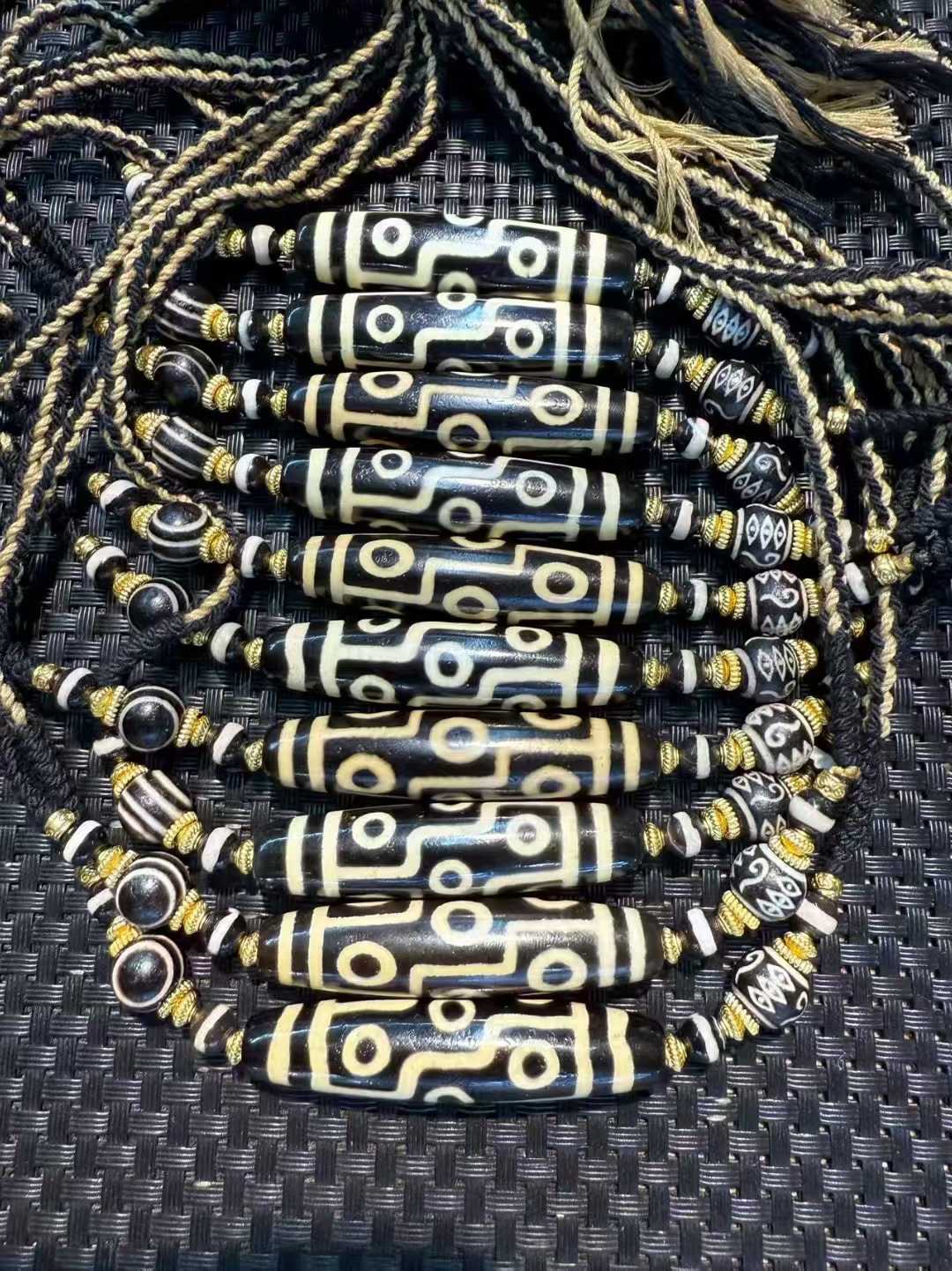 10 unids/lote 9 ojos con colla - Ethnic Fashion Designer reseña y precio