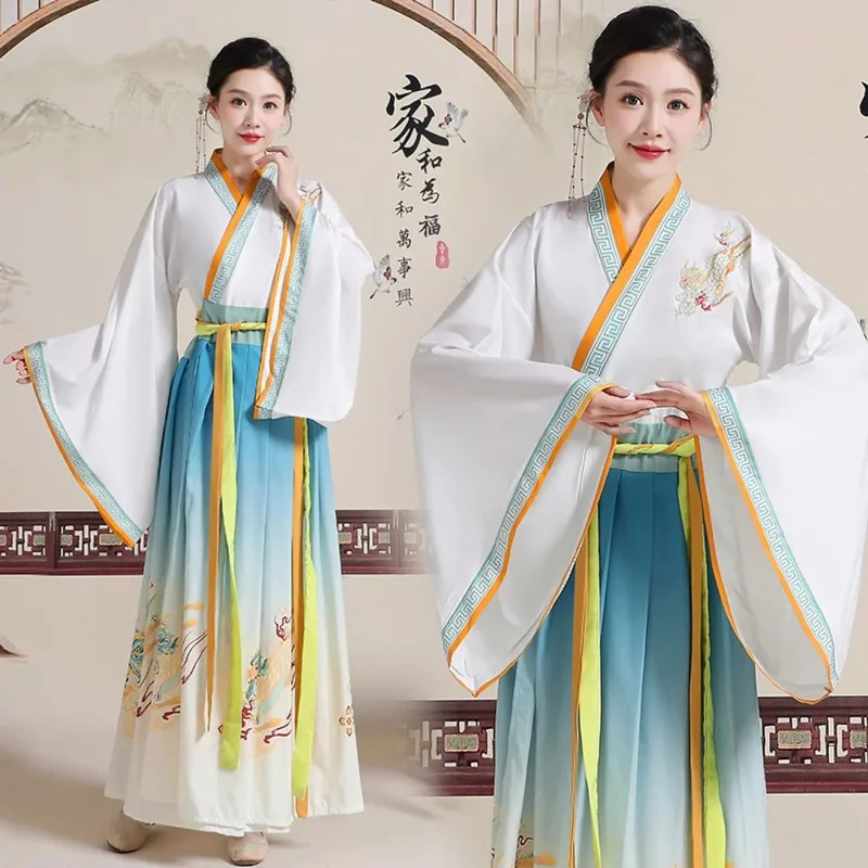 CyHanfu-ropa tradicional china - Ethnic Dress Fashion Show reseña y precio