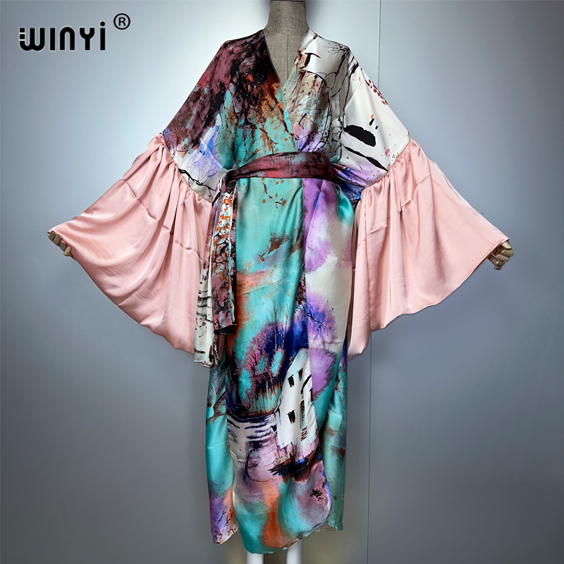 WINYI-vestido de fiesta tipo k - Kaftan Women Boho reseña y precio