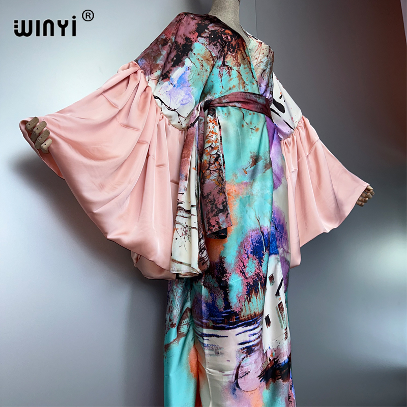 WINYI-vestido de fiesta tipo k - Kaftan Women Boho reseña y precio