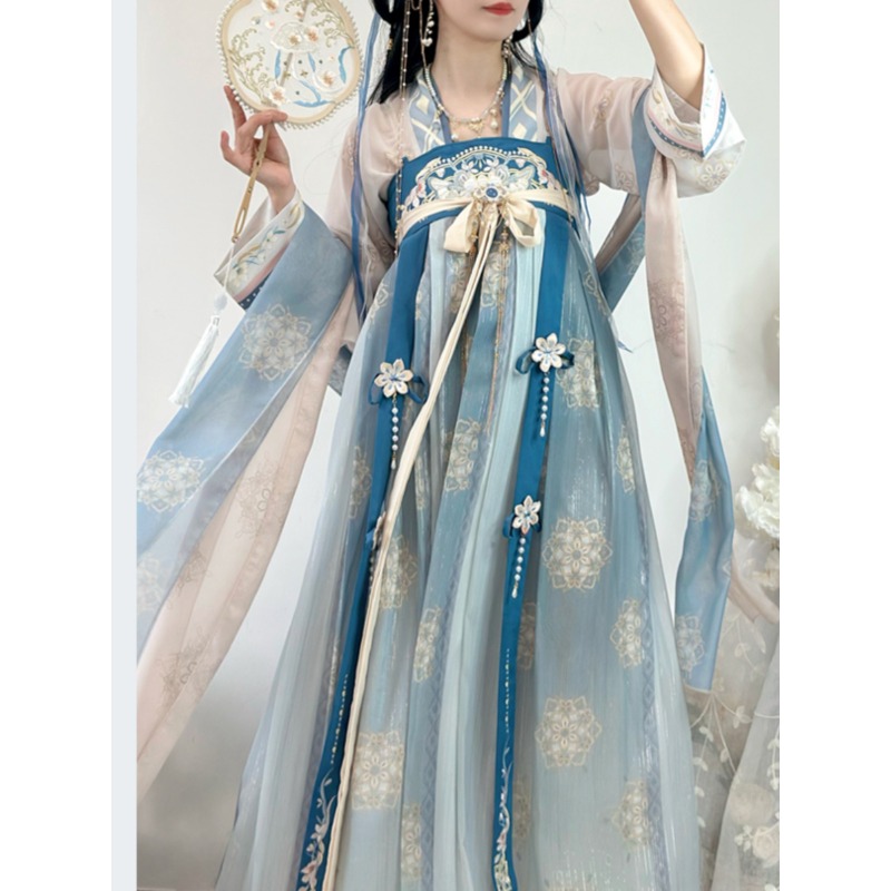 2025 Hanfu vestido tradicional - Ethnic Dress Fashion Show reseña y precio