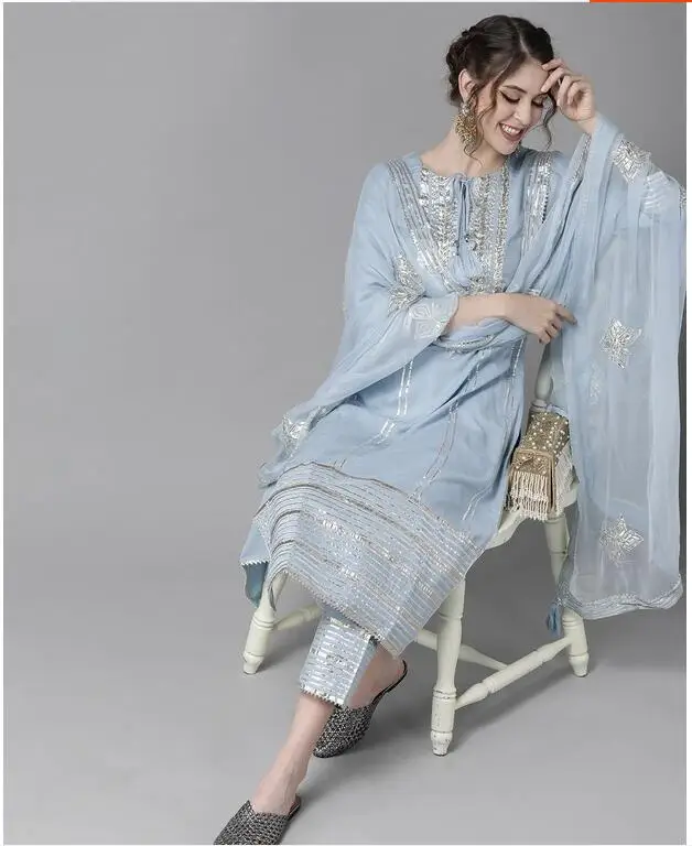 Ropa tradicional india punjabi - Salwar Kameez Set reseña y precio