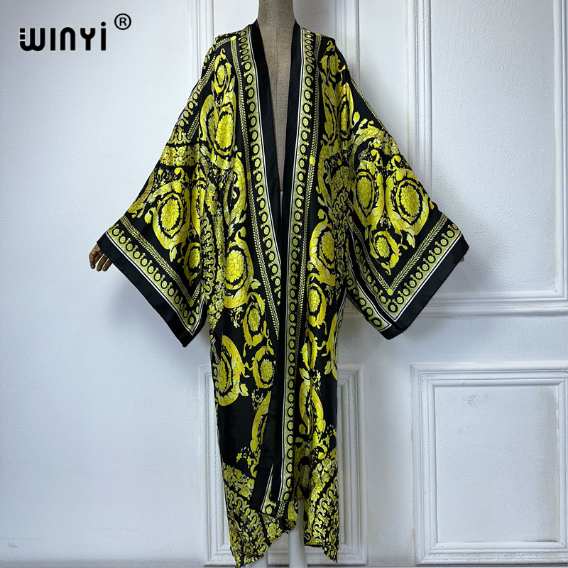 WINYI-vestidos africanos con e - Kaftan Women Boho reseña y precio