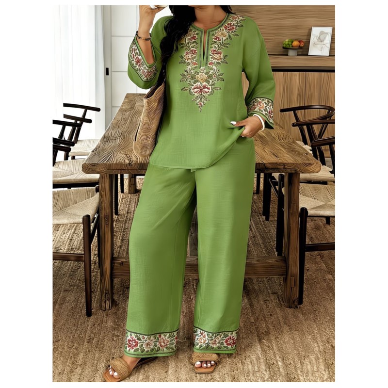 Camisa de manga larga con cuel - Ethnic Fashion For Ladies reseña y precio
