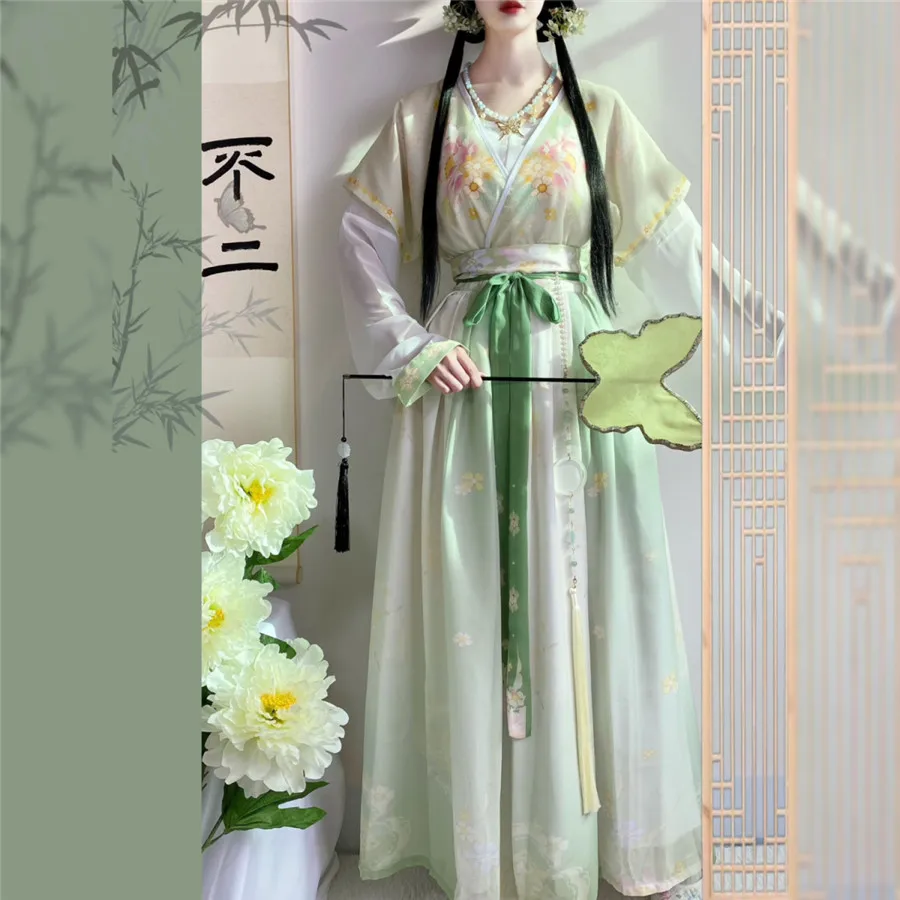 Vestido de Princesa Hanfu Trad - Ethnic Dress Fashion Show reseña y precio