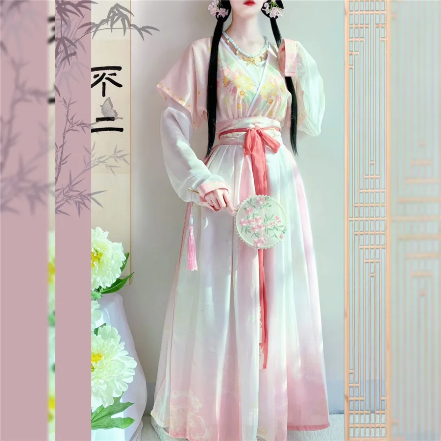 Vestido de Princesa Hanfu Trad - Ethnic Dress Fashion Show reseña y precio