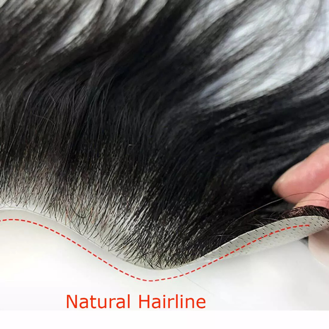 Cabello humano con lazo en V p - Ethnic Fashion India reseña y precio