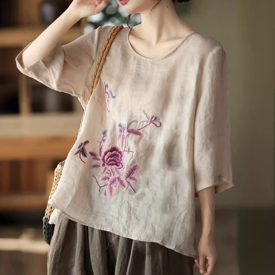 Blusa Retro de Verano para Muj - New Ethnic Fashion reseña y precio