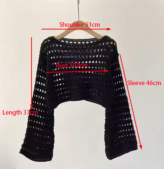 Top de punto de ganchillo de m - Kaftan Women Boho reseña y precio