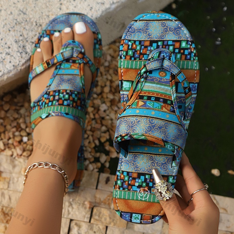 Sandalias de mujer de talla gr - New Ethnic Fashion reseña y precio