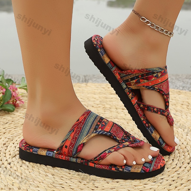 Sandalias de mujer de talla gr - New Ethnic Fashion reseña y precio