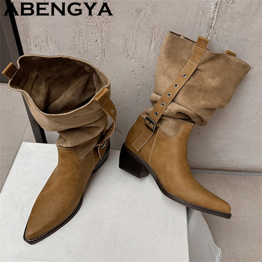 Botas de vaquero occidental pa - Ethnic Fashion Week reseña y precio