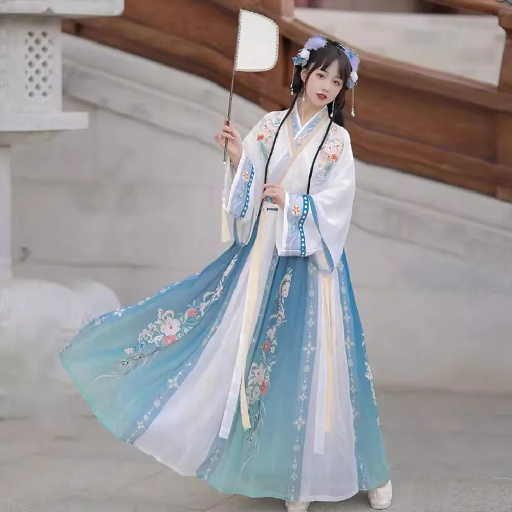 Hanfu-vestido tradicional chin - Ethnic Dress Fashion Show reseña y precio
