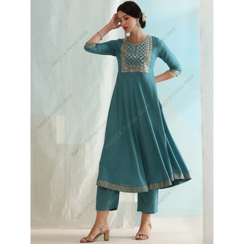 Conjunto de 3 Piezas para Muje - Salwar Kameez Set reseña y precio