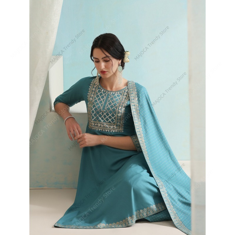 Conjunto de 3 Piezas para Muje - Salwar Kameez Set reseña y precio