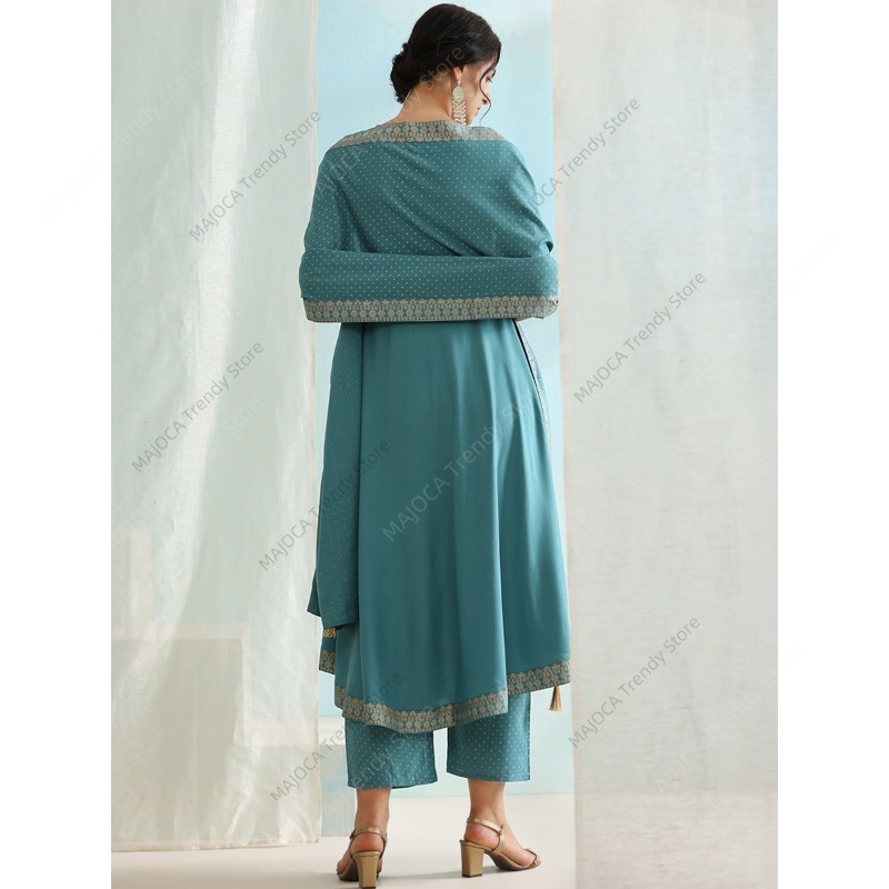 Conjunto de 3 Piezas para Muje - Salwar Kameez Set reseña y precio