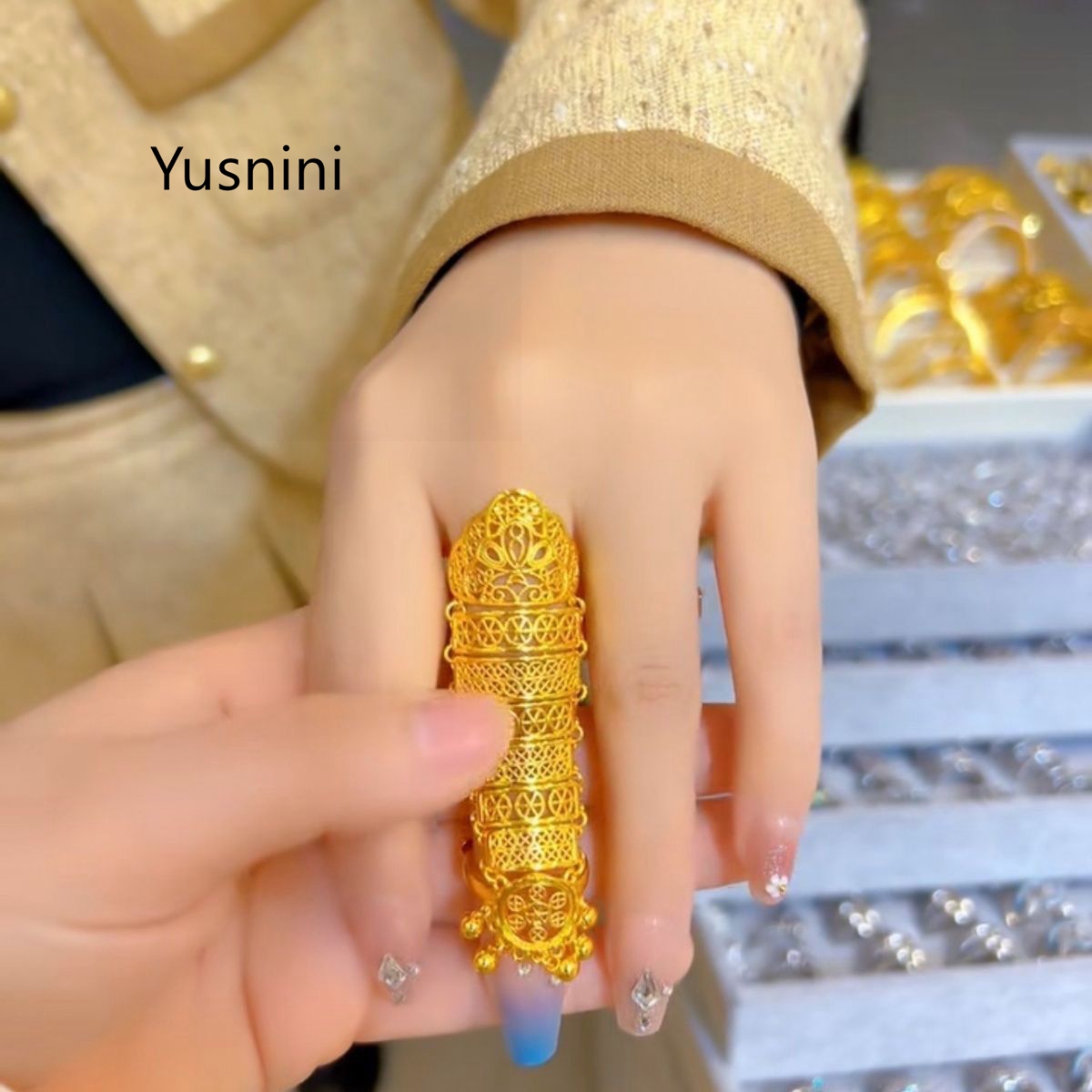 Anillo de Mujer de Estilo Étni - Ethnic Fashion In Dubai reseña y precio