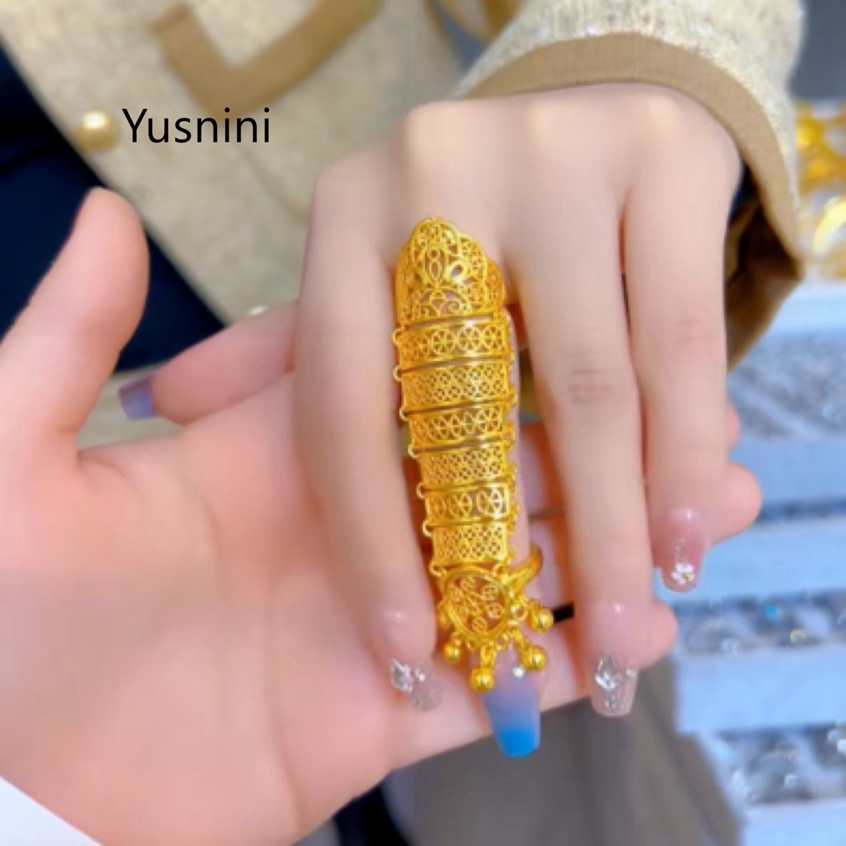 Anillo de Mujer de Estilo Étni - Ethnic Fashion In Dubai reseña y precio
