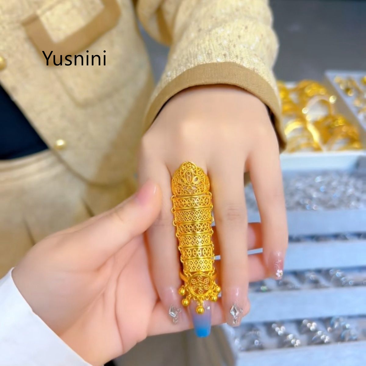 Anillo de Mujer de Estilo Étni - Ethnic Fashion In Dubai reseña y precio