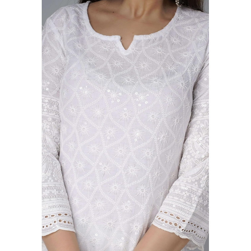 Kurtis indios de algodón Chika - Salwar Kameez Set reseña y precio