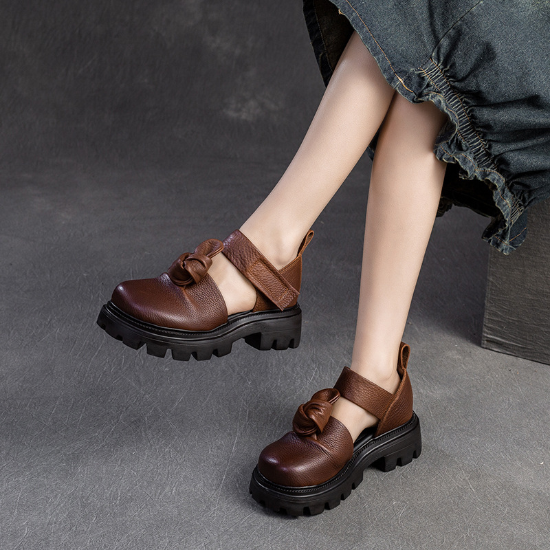 Zapatos de Plataforma con Nudo - Ethnic And Fashion reseña y precio