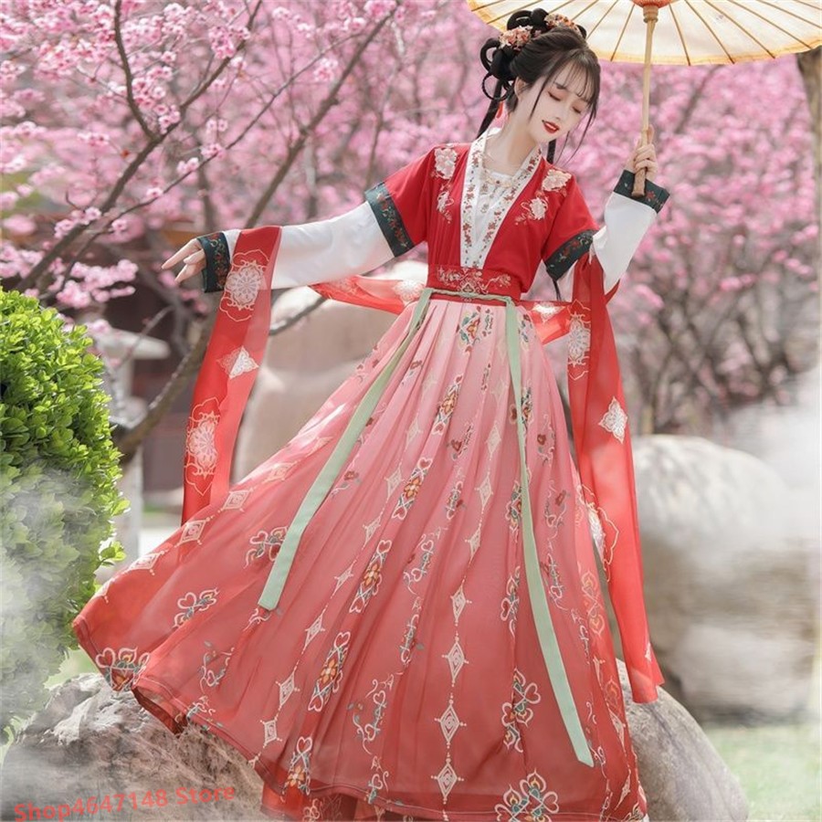 Hanfu-vestido tradicional chin - Ethnic Dress Fashion Show reseña y precio