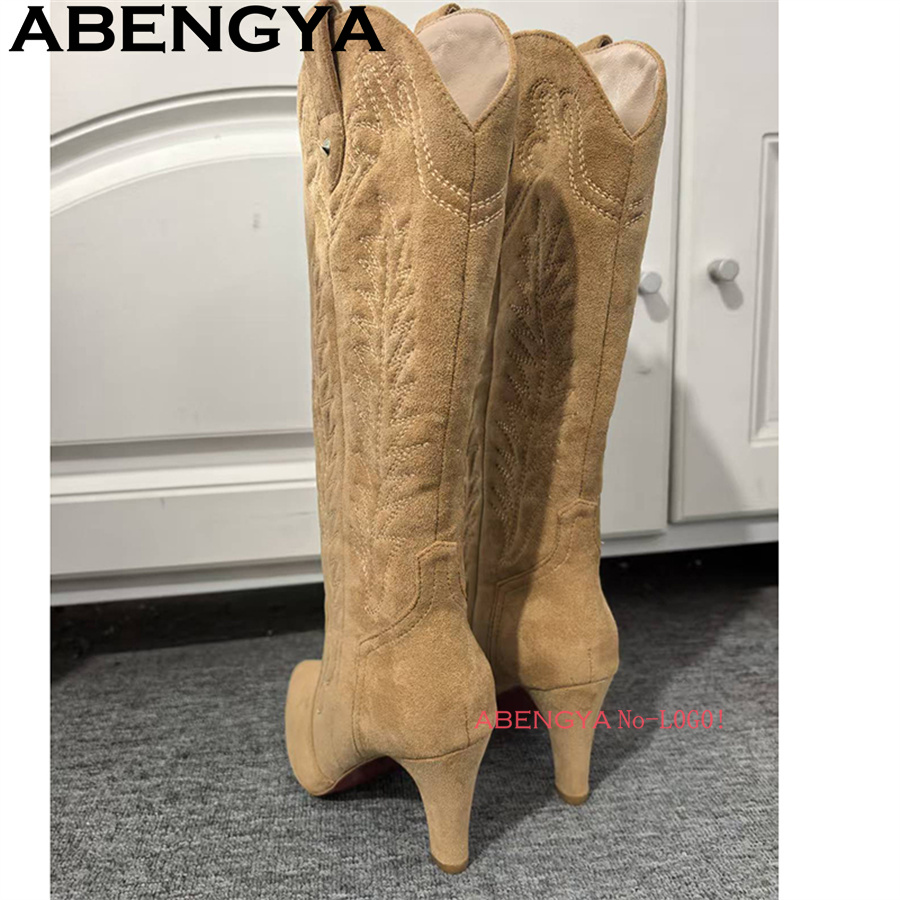 Botas clásicas hasta la rodill - Ethnic Fashion Week reseña y precio