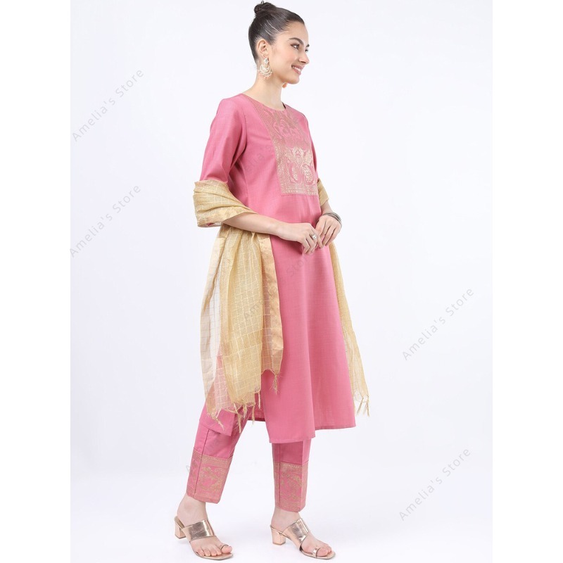 Conjunto de 3 piezas de Kurta  - Salwar Kameez Set reseña y precio