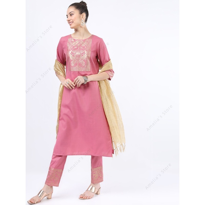 Conjunto de 3 piezas de Kurta  - Salwar Kameez Set reseña y precio