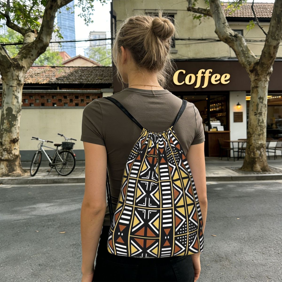 Mochilas con estampado african - Ethnic Fashion Book reseña y precio