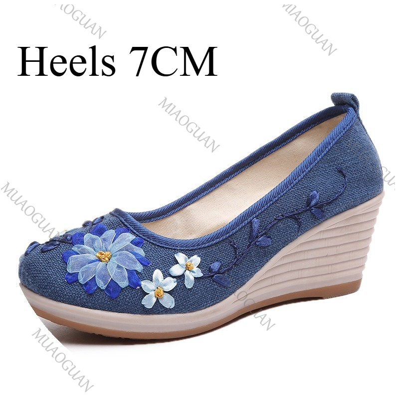 Zapatos de Plataforma con Cuña - Ethnic And Fashion reseña y precio