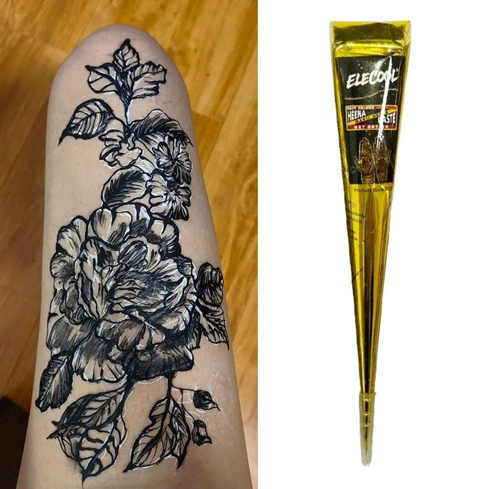 Pasta de Tatuaje Temporal Natu - Ethnic Fashion India reseña y precio