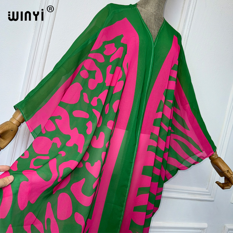 WINYI África Kimonos con Estam - Kaftan Women Boho reseña y precio
